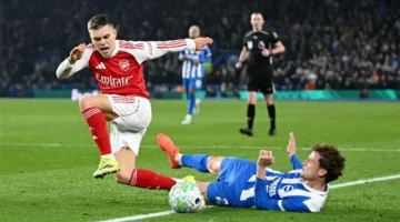 تفاصيل مباريات آرسنال المتبقية في الدوري الإنجليزي عقب الانتصار على برايتون